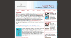 Desktop Screenshot of mark-warren.com